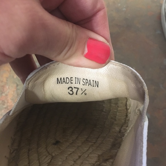 Jimmy Choo White Espadrilles - Picture 6 of 9